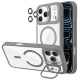 iPhone 17 Pro MagSafe Case With Back Camera Stand Protective ShockProof Cover