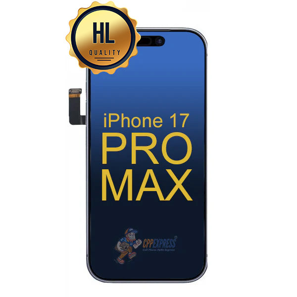iPhone 17 Pro Max - HL Incell Display Screen Touch Digitizer Assembly - Black