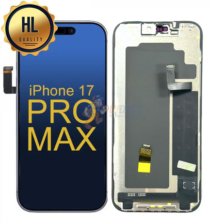 iPhone 17 Pro Max - HL Incell Display Screen Touch Digitizer Assembly - Black