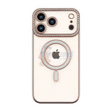iPhone 17 Pro Max Diamond Magsafe Shockproof Protective Case Cover