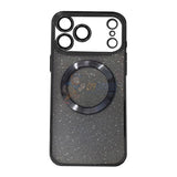 iPhone 17 Pro Max ShockProof 2 In 1 Glitter Magsafe Protective Case Cover