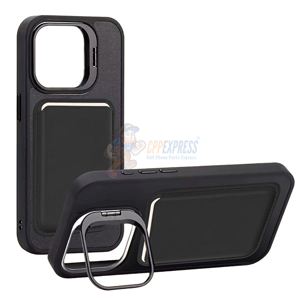 iPhone 17 Pro Shockproof MagSafe Case with Wallet Card Cover Cover