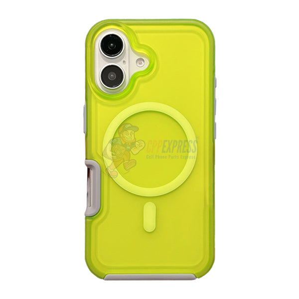 iPhone 17 Shockproof Magnetic Case Protective Cover With Short Rope
