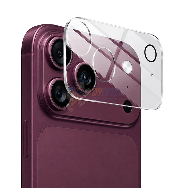 iPhone 18 Pro - Rear Back Camera Full Tempered Glass - Clear Series