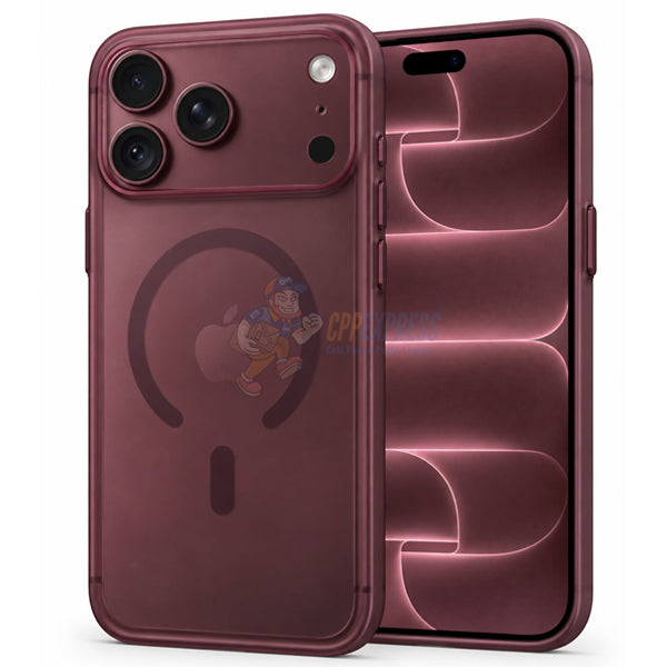 iPhone 18 Pro Full Frost Magsafe ShockProof Matte Finish Protective Case Cover