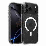 iPhone 18 Pro Glitter Magsafe ShockProof Protective Case Cover