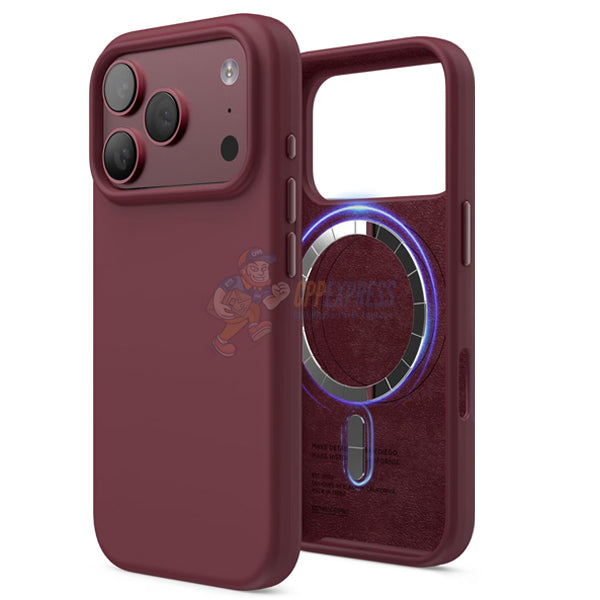 iPhone 18 Pro MagSafe Magnetic Silicone Case Cover