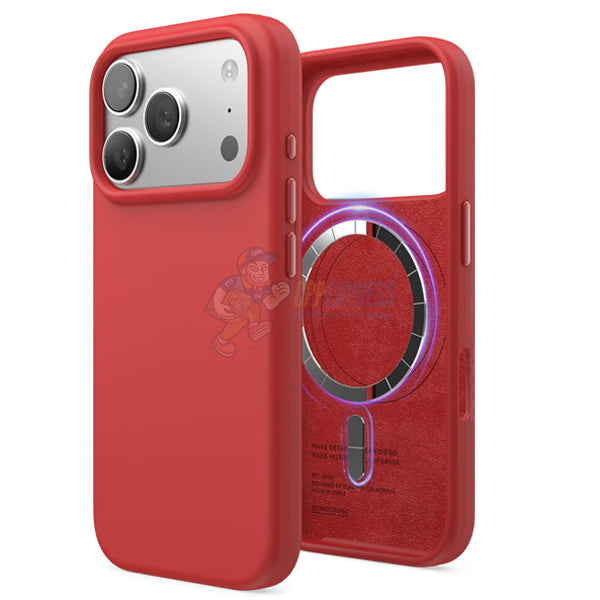 iPhone 18 Pro MagSafe Magnetic Silicone Case Cover