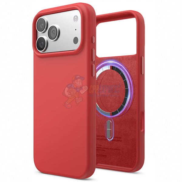 iPhone 18 Pro Max MagSafe Magnetic Silicone Case Cover