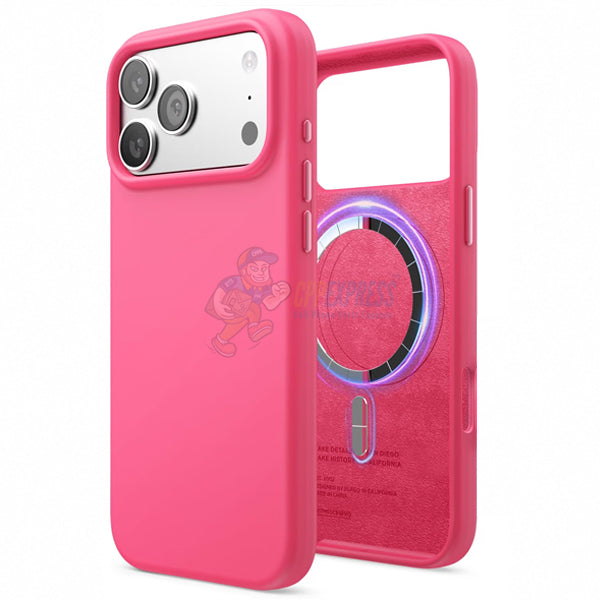 iPhone 18 Pro Max MagSafe Magnetic Silicone Case Cover