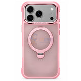 iPhone 18 Pro Shockproof Magnetic 360 Invisible Stand Holder Case