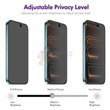 iPhone 18 Pro Max Tempered Glass Screen Protector - Privacy Series