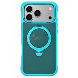 iPhone 18 Pro Shockproof Magnetic 360 Invisible Stand Holder Case
