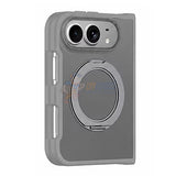 iPhone Duo Integrated Side Folding Stand Case Protective Shockproof Cover Clear