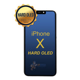 iPhone X - Hard OLED Display Touch Screen Digitizer Assembly (HEX) Black