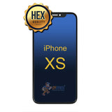 iPhone XS - Hard OLED Display Touch Screen Digitizer Assembly (HEX) Black