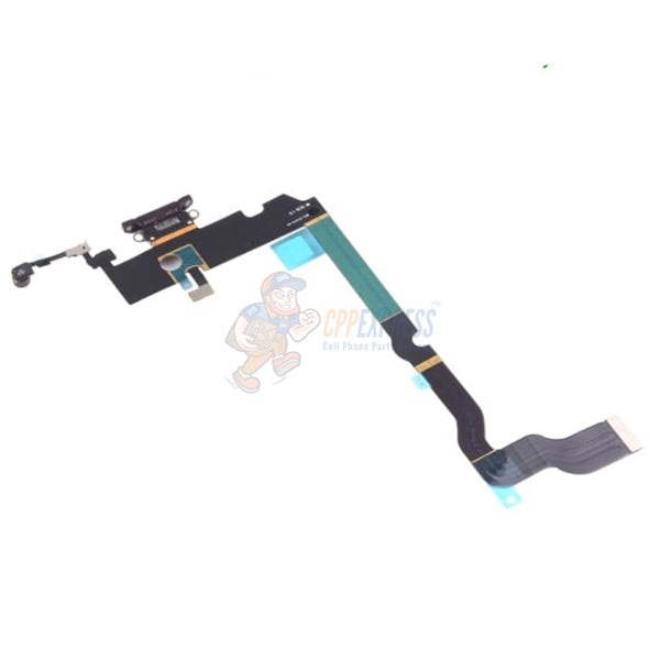 iPhone XS Max Charging Port Dock Connector Flex Cable - Black
