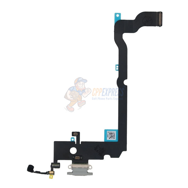 iPhone XS Max Charging Port Dock Connector Flex Cable - White