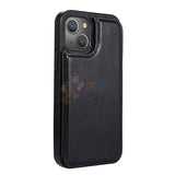 iPhone 15 Back Flip Wallet Leather ShockProof Case Cover