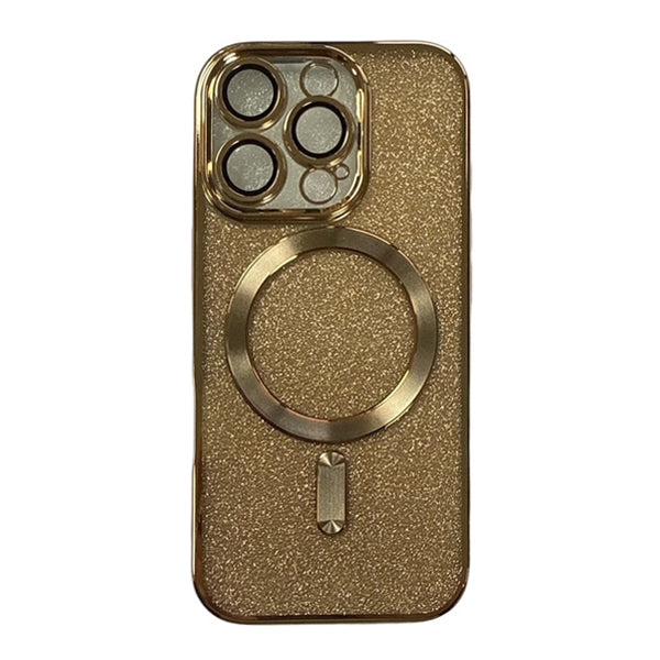 iPhone 15 Pro Max ShockProof 2 In 1 Glitter Magsafe Protective Case Cover
