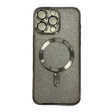 iPhone 15 Pro Max ShockProof 2 In 1 Glitter Magsafe Protective Case Cover
