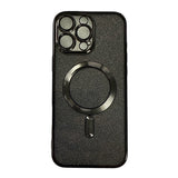 iPhone 15 Pro ShockProof 2 In 1 Glitter Magsafe Protective Case Cover