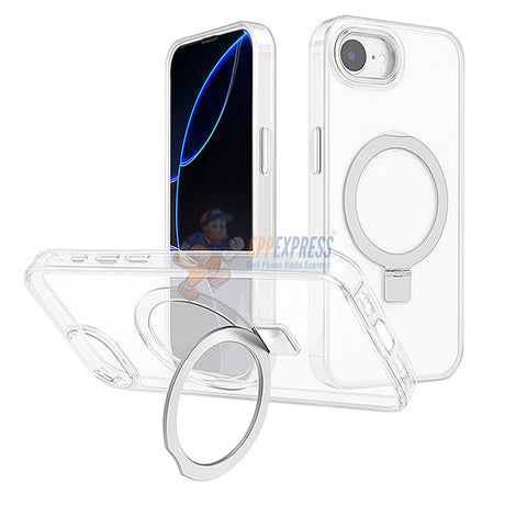 iPhone 16E Shockproof Magnetic Case With Invisible Stand Holder