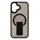 iPhone 16 Plus Magsafe with Rectangular Stand ShockProof Magnetic Case Cover