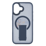 iPhone 16 Plus Magsafe with Rectangular Stand ShockProof Magnetic Case Cover