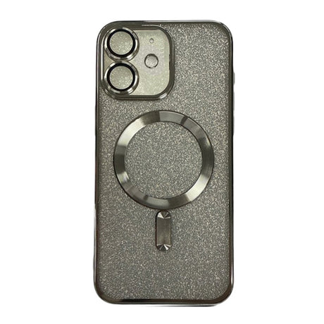 iPhone 16 Plus ShockProof 2 In 1 Glitter Magsafe Protective Case Cover