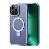 iPhone 16 Pro Max Shockproof Magnetic Case With Invisible Stand Holder