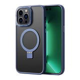 iPhone 16 Pro Max Shockproof Magnetic Case With Invisible Stand Holder