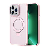 iPhone 16 Pro Max Shockproof Magnetic Case With Invisible Stand Holder