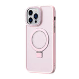 iPhone 16 Pro Max Shockproof Magnetic Case With Invisible Stand Holder