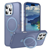 iPhone 16 Pro Shockproof Magnetic Case With Invisible Stand Holder