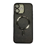 iPhone 16 ShockProof 2 In 1 Glitter Magsafe Protective Case Cover