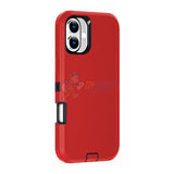 iPhone 16 Shockproof Heavy Duty Rugged Protective Defender Case Cover