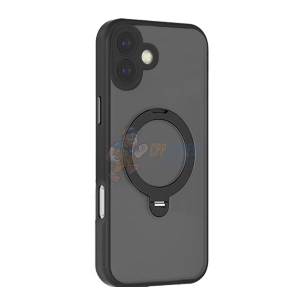 iPhone 17 Magnetic Case with 360° Rotating Stand Heavy duty Shockproof Cover