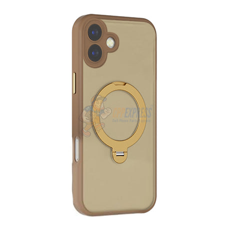 iPhone 17 Magnetic Case with 360° Rotating Stand Heavy duty Shockproof Cover