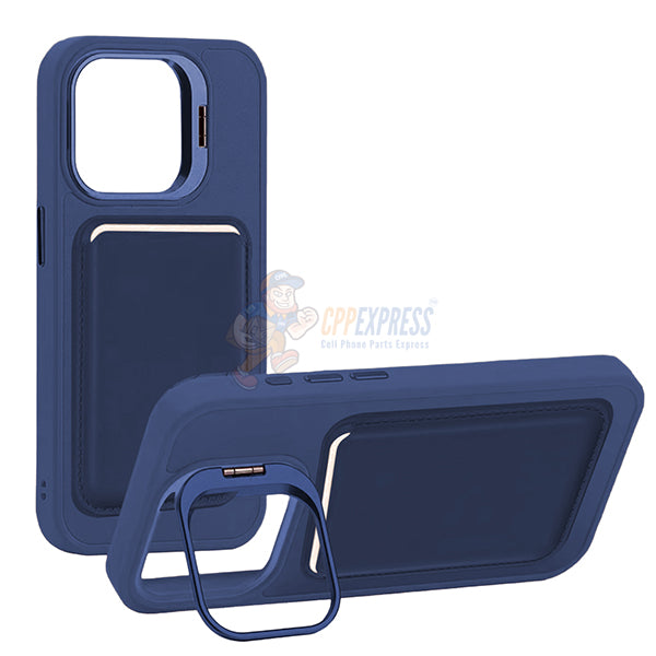 iPhone 17 Pro Max Shockproof MagSafe Case with Wallet Card Cover Cover