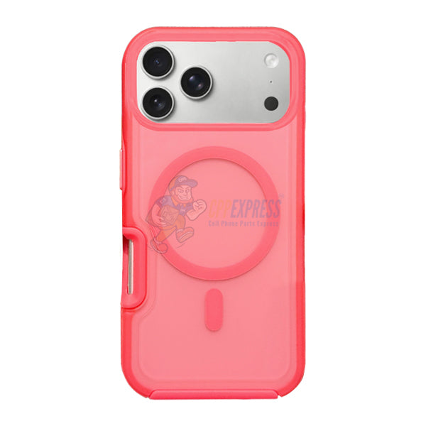 iPhone 17 Pro Shockproof Magnetic Case Protective Cover With Short Rope