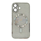 iPhone 17 ShockProof 2 In 1 Glitter Magsafe Protective Case Cover