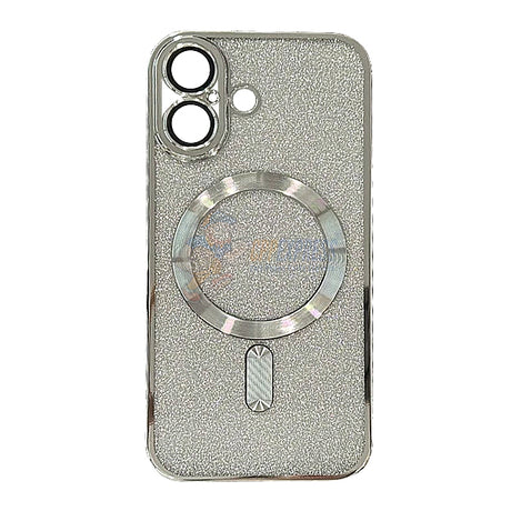 iPhone 17 ShockProof 2 In 1 Glitter Magsafe Protective Case Cover