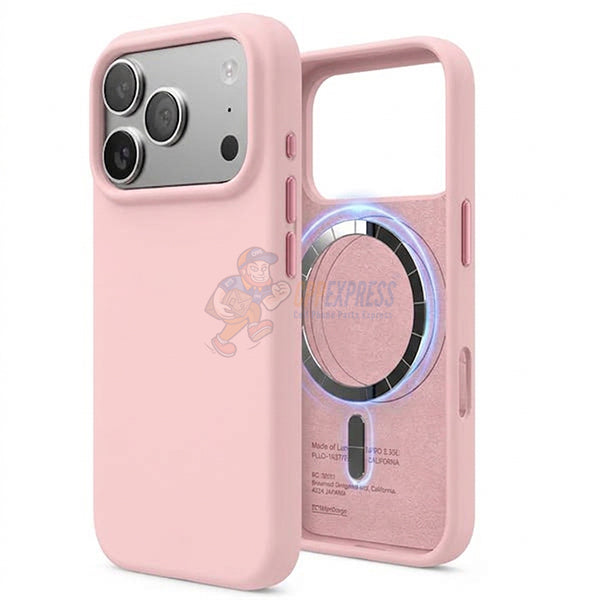 iPhone 18 Pro MagSafe Magnetic Silicone Case Cover