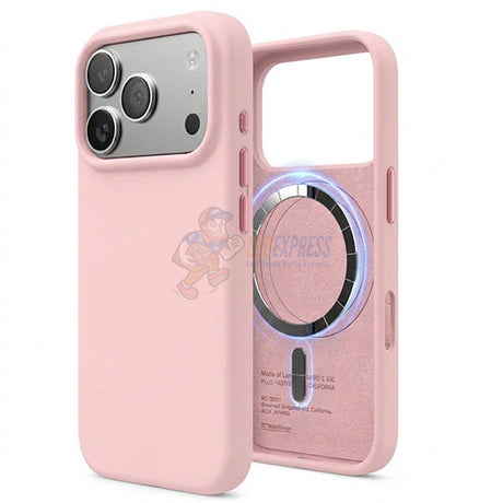 iPhone 18 Pro MagSafe Magnetic Silicone Case Cover
