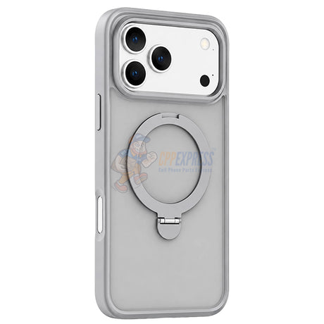 iPhone 18 Pro Max Shockproof Magnetic Case With Invisible Stand Holder