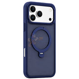iPhone 18 Pro Max Shockproof Magnetic Case With Invisible Stand Holder