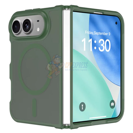 iPhone Duo Matte MagSafe Magnetic Shockproof Protective Translucent Case Cover
