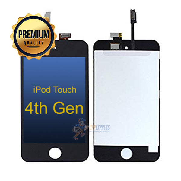 iPod Touch 4th Gen LCD Touch Screen Digitizer and Assembly Black