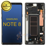 Samsung Galaxy Note 8 Premium LCD &amp; Assembly With Frame - Midnight Black